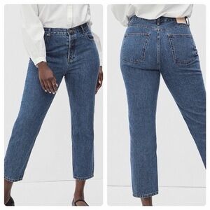 Everlane Women's Blue Ankle & Cropped Jeans